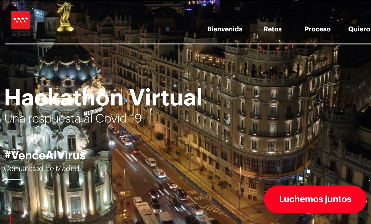 Tres proyectos con participación complutense entre los 20 finalistas del Hackathon #VenceAlVirus de la Comunidad de Madrid